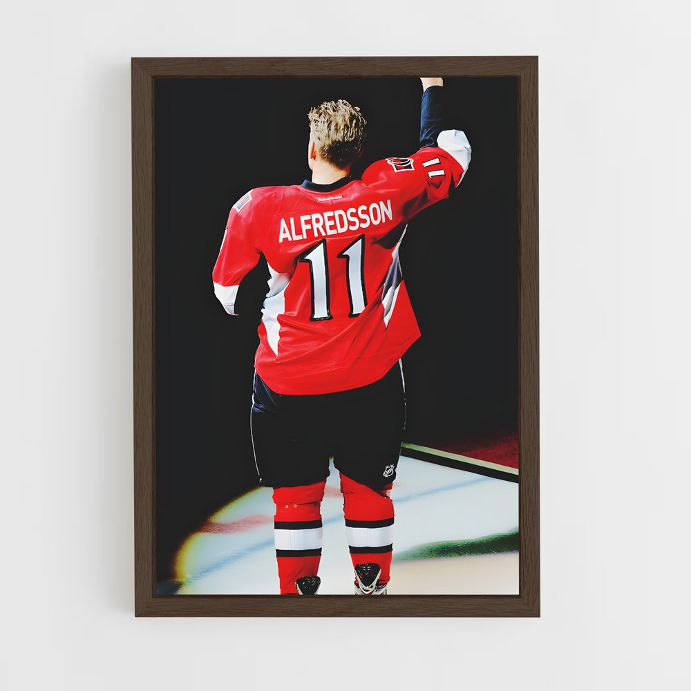 Poster Daniel alfredsson – affiche Hockey sur glace (vue 5)